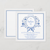 Iets blauwe uitnodiging (Voorkant / Achterkant)