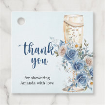 Iets Blauws Bruidsdouche Dankjewel