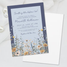 Iets Blauws Bruidsfeestje Wilde Bloemen