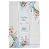 iets blauws bruiloftsshower kaars gunst medium cadeauzakje (Achterkant)
