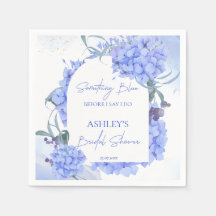 Iets blauws elegante bruidsbaby shower