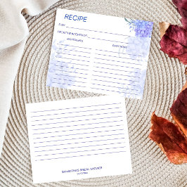 Iets blauws hydrangea bruidsfeest recept