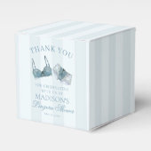 Iets Blauws Ondergoed Bruidsdouche Dessert Bedankdoosjes (Voorkant Zijde)