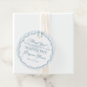 Iets Blauws Ondergoed Douche Verlovingsfeestje Bedankjes Labels (In situ)