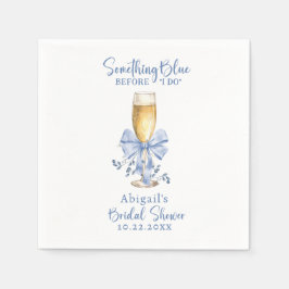 IETS BLAUWS VOOR I DO FLORALE BRUIDSSHOWER SERVET
