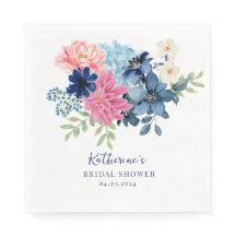 Iets blauws voor ik bruiloft bruidsshower welkom 