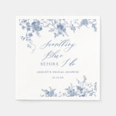 Iets Blauws Voordat Ik Bruidsfeest Doe Servet (Voorkant)