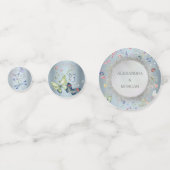 Iets Blue Table Confetti (Achterkanten)