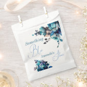 Iets Blue Waterverf Bouquet Vrijgezellenfeest Bedankzakje (Geknipt)