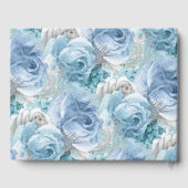 Iets Blue Wedding Collectie Gastenboek (Achterkant)