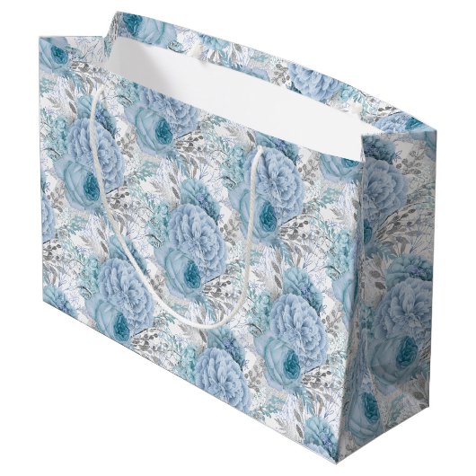 Iets Blue Wedding Collectie Groot Cadeauzakje (Achterkant Gekanteld)