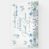 Iets Bluws voor 'I do' Bruidsmeisjesfeest Welkom Spandoek (Verticaal)