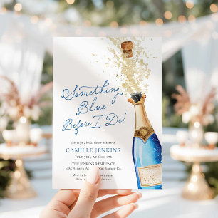 Iets Bluws voor ik Bruidsbruiloft Brunch Houd Kaart