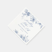 Iets Bluws voor ik Bruidsdouche doe Servet (Hoek)