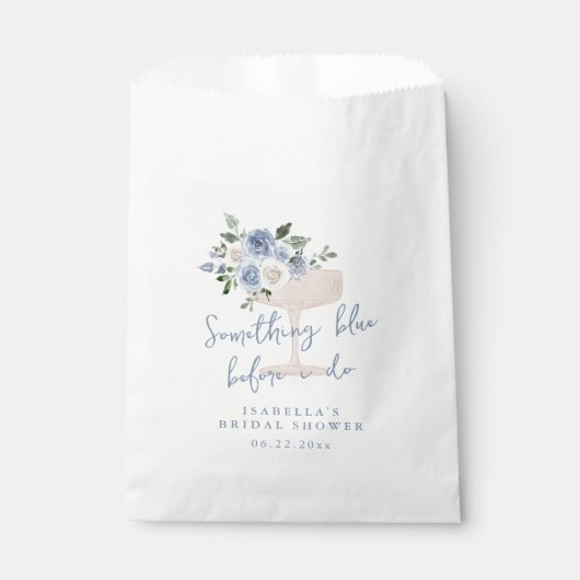 Iets Bluws voor ik bruidsfeest doe Bedankzakje (Voorkant)