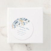 Iets bluws voor ik doe florale Bruidsdouche Bedankjes Labels (In situ)