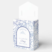 Iets Bluws voor ik trouw Bloemige Bruidsfeest Bedankdoosjes (Geopend)