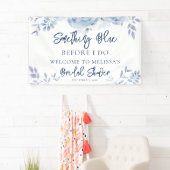 Iets Bluws voor ik trouw Bloemige Bruidsmeisjes Br Spandoek (Insitu)