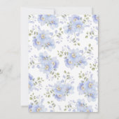 Iets Bluws Voor Ik Trouw Botanische Bruidsdouche Kaart (Achterkant)