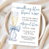 Iets Bluws voor ik trouw Bruidsshow Uitnodiging