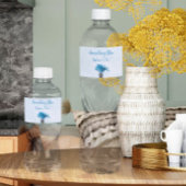 Iets Bluws voor mijn Bruidsdouche Waterfles Etiket