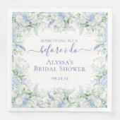 Iets Bluws voor mijn Bruidsfeest Servet (Voorkant)