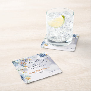 Iets Bluws voor mijn Bruidsfeestje Kartonnen Onderzetters