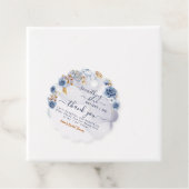 Iets Bluws voor mijn Bruidsmeisjeshower Bloemen Bedankjes Labels (In situ)