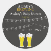 Iets brouwt Sticker (Voorkant)