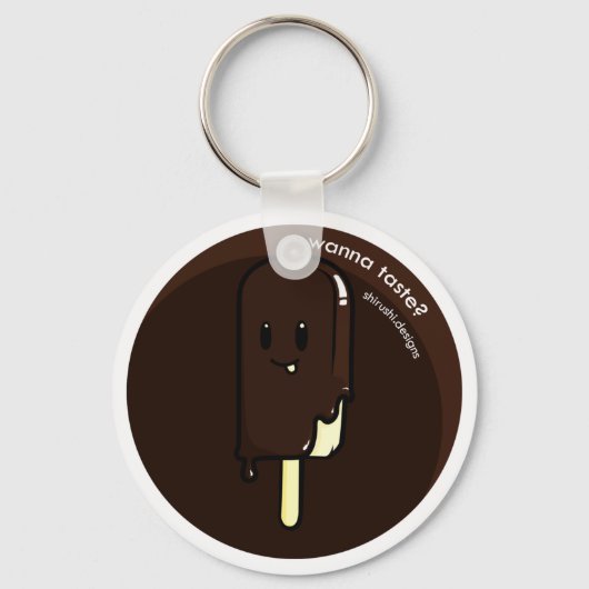 Iets Chocolade Sleutelhanger (Voorkant)