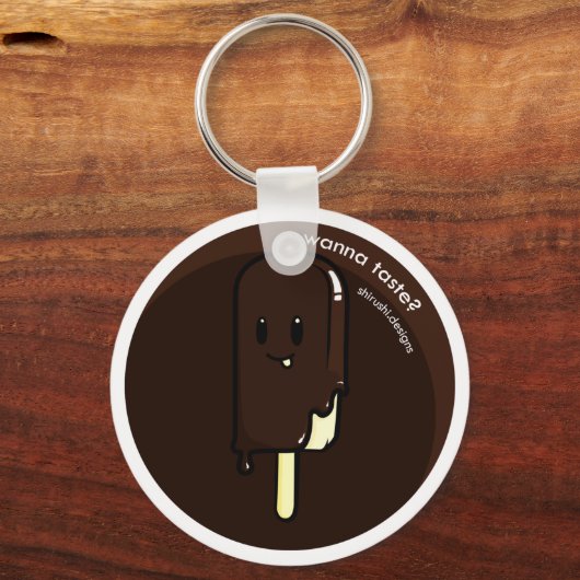 Iets Chocolade Sleutelhanger (Voorkant)