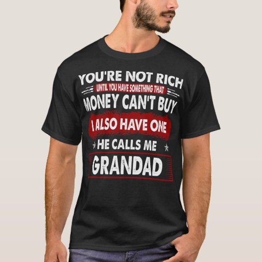 Iets dat geld kost, roept me op... t-shirt (Voorkant)