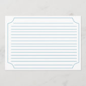 Iets dat geleend Vrijgezellenfeest ontvangt kaart (Achterkant)