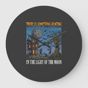 Iets dat licht jaagt op Halloween maan spookachtig Grote Klok