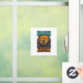 Iets dat maan Halloween Zombie Hand Graf achtervol Raamsticker (Huis)