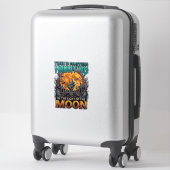 Iets dat maan Halloween Zombie Hand Graf achtervol Sticker (Koffer)