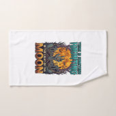 Iets dat maan Halloween Zombie Hand Graf hekelt Handdoek (Handdoek)