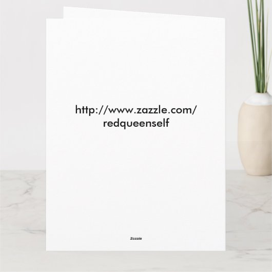 Iets de Vertrouwde Kaart van het Jubileum (Achterkant)