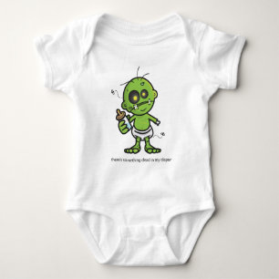 Iets dood in mijn luier Baby Creeper Romper
