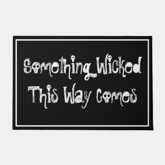 Iets ergs komt zo deurmat (Voorkant)