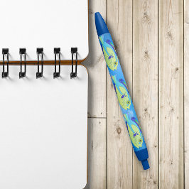 Iets Fishy Blauwe Inkt Pen