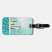 Iets Fishy - Fractal Art Bagagelabel (Voorkant horizontaal)