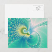 Iets Fishy - Fractal Art Briefkaart (Voorkant / Achterkant)