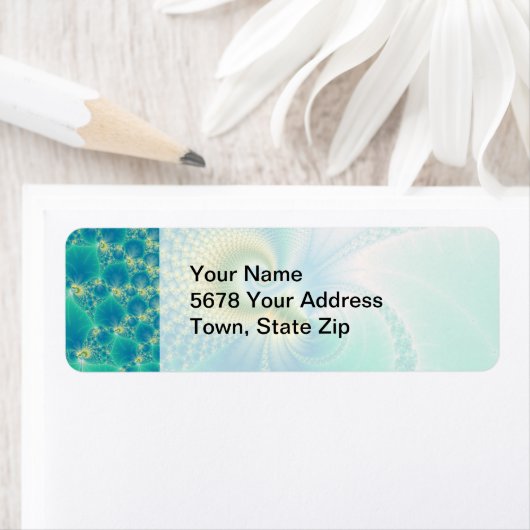 Iets Fishy - Fractal Art Etiket (Insitu)