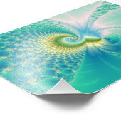 Iets Fishy - Fractal Art Foto Afdruk (Hoek)