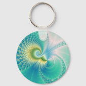 Iets Fishy - Fractal Art Sleutelhanger (Voorkant)