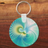 Iets Fishy - Fractal Art Sleutelhanger (Voorkant)