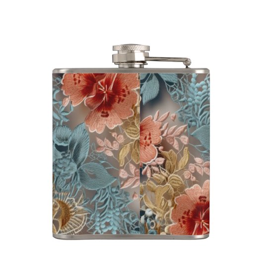 Iets Geleend Iets Blauw Heupfles (Achterkant)