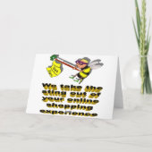 Iets geschopt kaart (Achterkant)