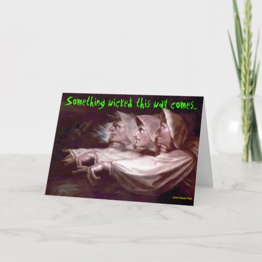 Iets geschopt kaart (Voorkant)